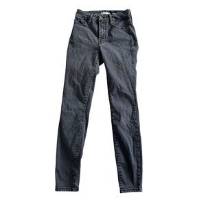GOOD AMERICAN Womens Gray Wash Skinny Jeans Size 25”
